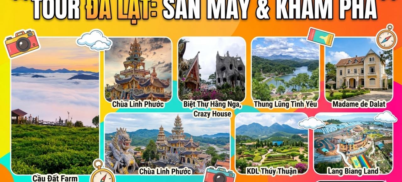 Tour Đà Lạt 3 ngày
