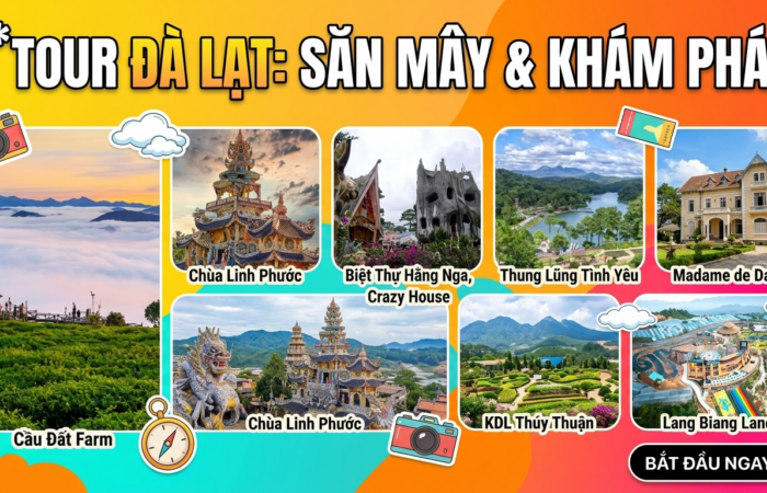 Tour Đà Lạt 3 ngày