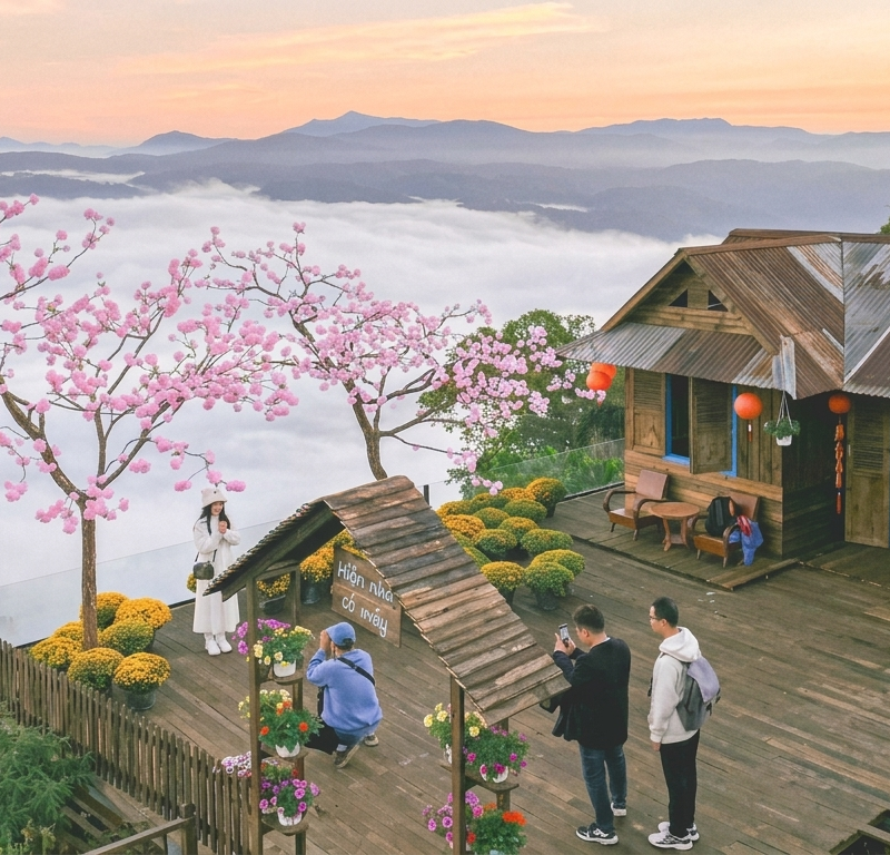 Tour săn mây Đà Lạt